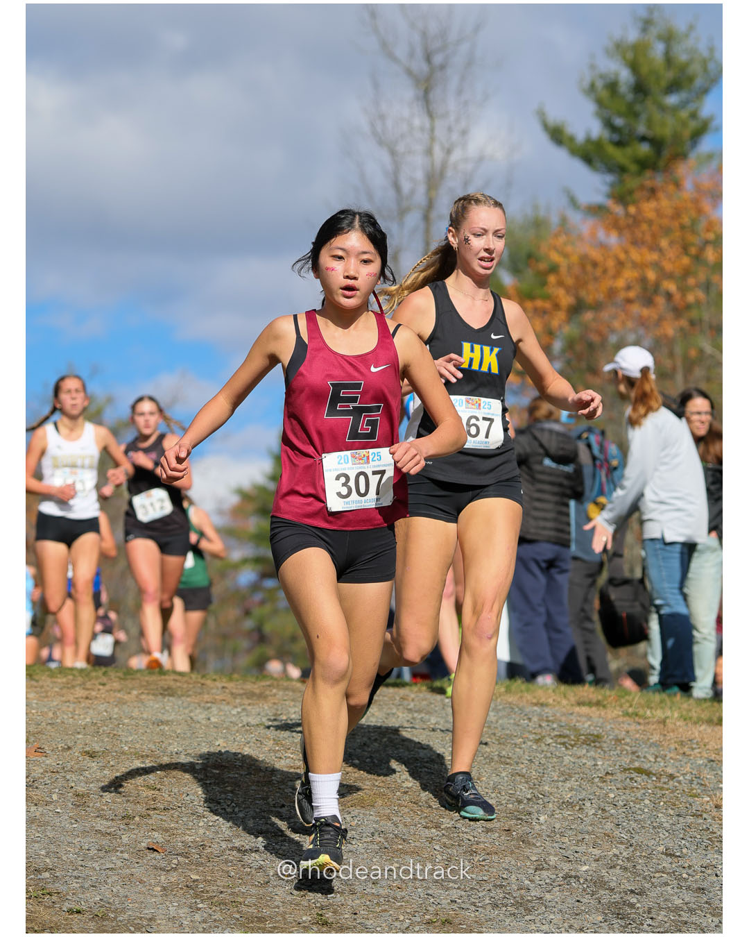 Lindsey Han, East Greenwich High School, P166, 22:17.41 - New England Cross Country State Championship - Thetford Vt - November 8, 2025 File: ./dir-1-Girls-Championship/251108-2025-New England-Cross-Country-Championships-Thetford-VT-140-296A2459.jpg Lindsey Han, East Greenwich High School, P166, 22:17.41 - New England Cross Country State Championship - Thetford Vt - November 8, 2025 – 2…